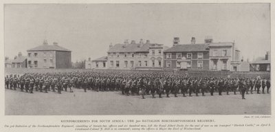 Posily pro Jižní Afriku, 3. prapor Northamptonshire Regiment od English Photographer