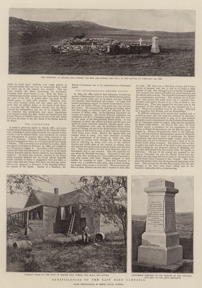 Vzpomínky na poslední burské tažení od English Photographer