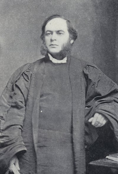 Reverend H R Haweis (černobílá fotografie) od English Photographer