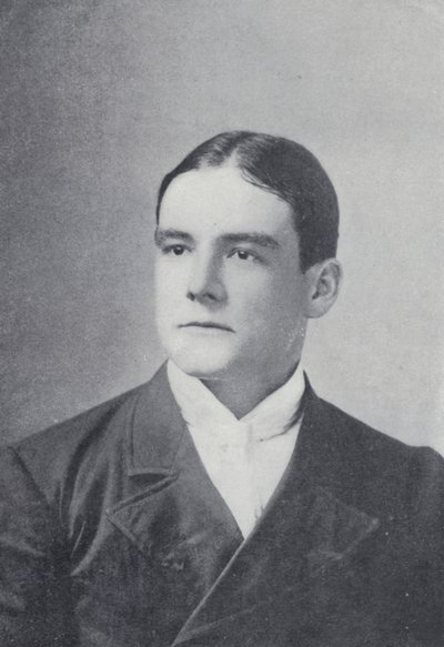 Richard Harding Davis (černobílá fotografie) od English Photographer