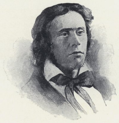 Richard Henry Dana, Jr (černobílá fotografie) od English Photographer