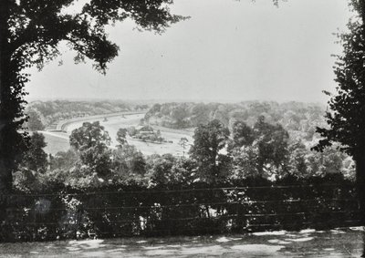 Richmond Hill, Richmond: celkový pohled, 1896 od English Photographer