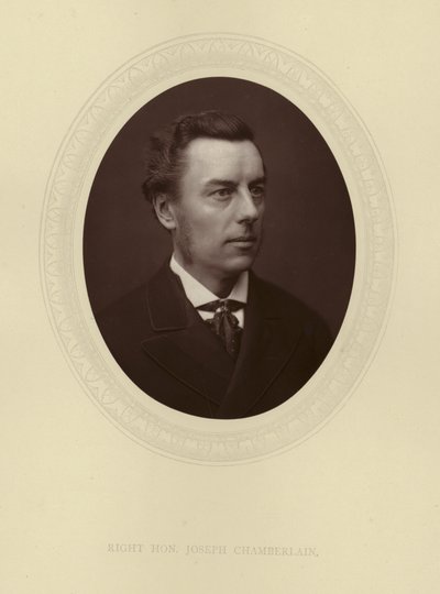 Ctihodný Joseph Chamberlain od English Photographer