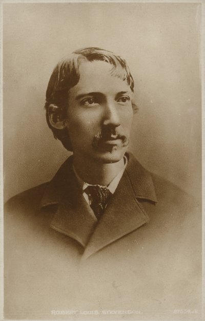 Robert Louis Stevenson (1850-1894), skotský romanopisec, básník a autor cestopisů od English Photographer