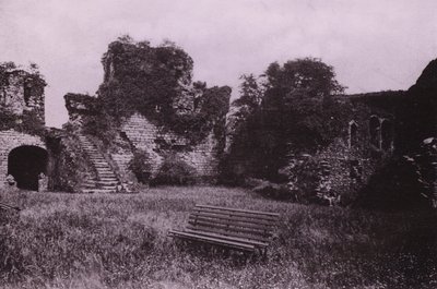 Hrad Rothesay (černobílá fotografie) od English Photographer