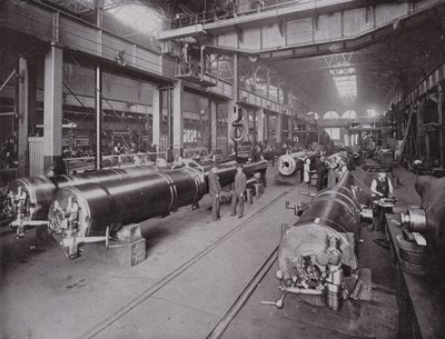 Royal Gun Factory, Woolwich Arsenal od English Photographer