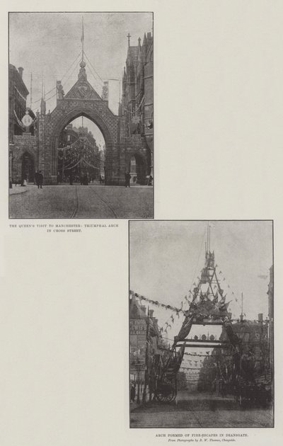 Královská návštěva Manchesteru od English Photographer