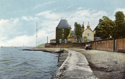 Royal Yacht Squadron Club House, Cowes od English Photographer