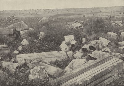 Ruiny synagogy v Kafarnaum, kde Kristus uzdravil muže s uschlou rukou od English Photographer