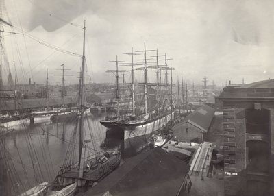 Salthouse Dock, Liverpool, červen 1897 od English Photographer