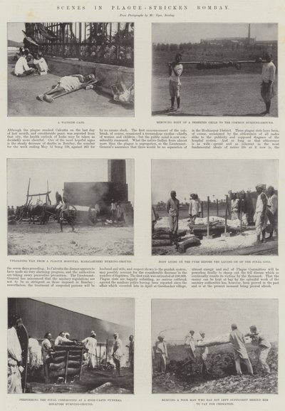 Scény z Plague-Stricken Bombay od English Photographer
