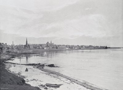 Skotsko: Peterhead (černobílá fotografie) od English Photographer