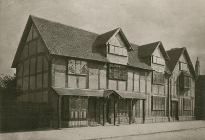 Shakespeares House, Stratford-on-Avon od English Photographer