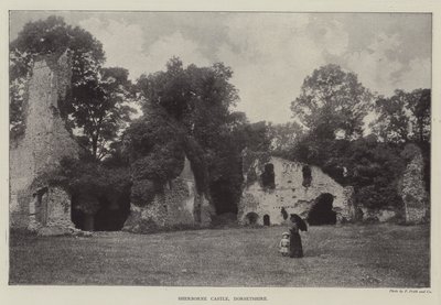 Hrad Sherborne, Dorsetshire od English Photographer