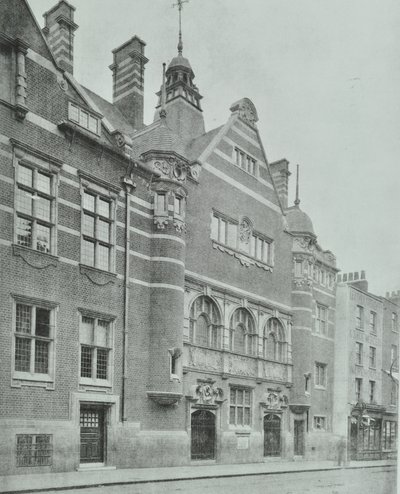 Shoreditch Public Baths: exteriér, 1898 od English Photographer
