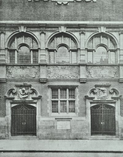 Shoreditch Public Baths: exteriér, 1898 od English Photographer