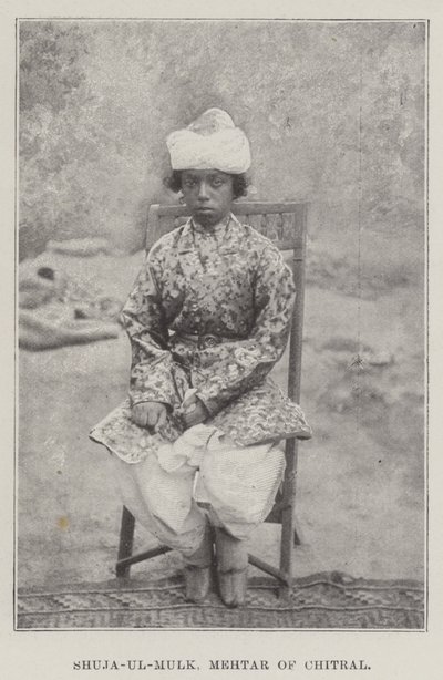 Shuja-ul-Mulk, lapač Chitralu od English Photographer