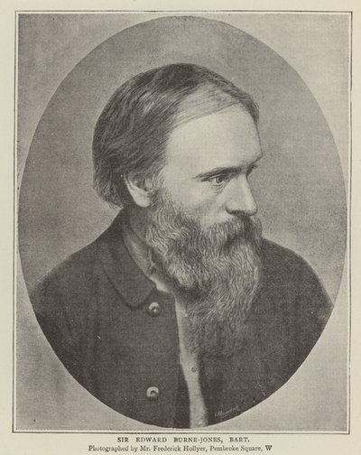 Sir Edward Burne-Jones od English Photographer