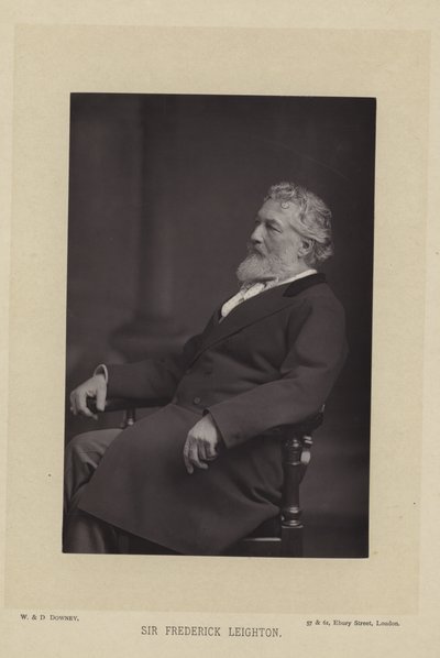 Sir Frederick Leighton od English Photographer