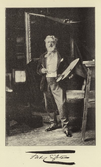 Sir Frederick Leighton, prezident Královské akademie od English Photographer
