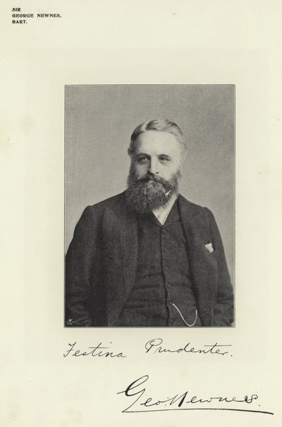 Sir George Newnes, Bart od English Photographer