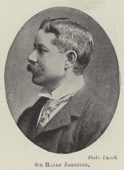 Sir Harry Johnston od English Photographer
