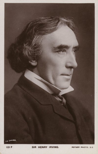 Sir Henry Irving, anglický divadelní herec od English Photographer