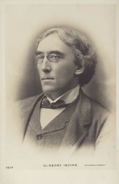 Sir Henry Irving, anglický divadelní herec od English Photographer