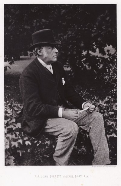 Sir John Everett Millais , anglický umělec od English Photographer