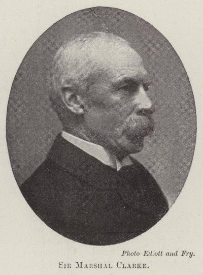 Sir maršál Clarke od English Photographer