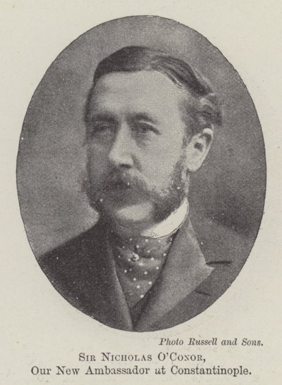 Sir Nicholas OConor, náš nový velvyslanec v Konstantinopoli od English Photographer