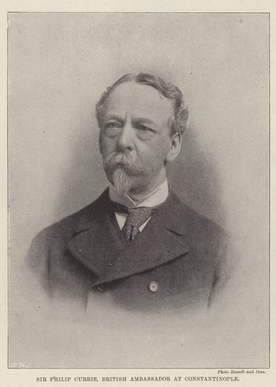 Sir Philip Currie, britský velvyslanec v Konstantinopoli od English Photographer