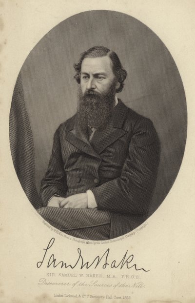 Sir Samuel White Baker od English Photographer