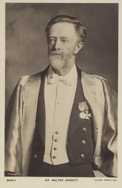 Sir Walter Parratt od English Photographer