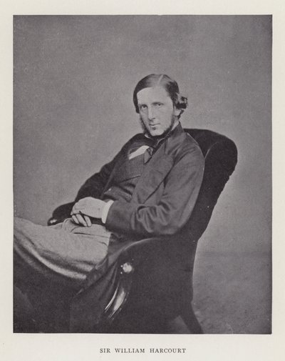 Sir William Harcourt od English Photographer
