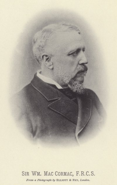 Sir William MacCormac, FRCS (čb fotografie) od English Photographer