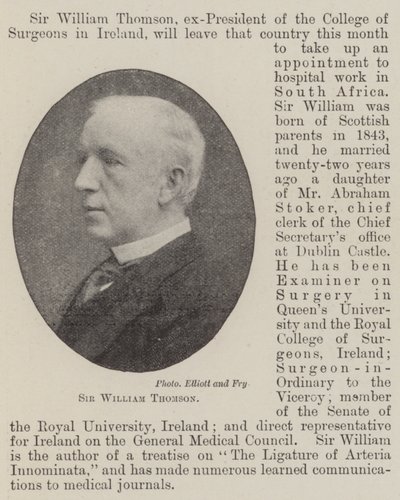 Sir William Thomson od English Photographer