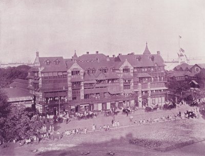 Sirdars Mansions, Bombay od English Photographer