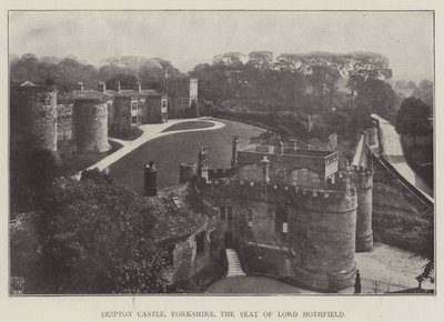 Hrad Skipton, Yorkshire, sídlo lorda Hothfielda od English Photographer