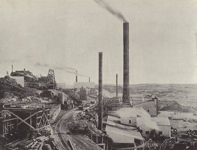Smelting Works, Broken Hill od English Photographer