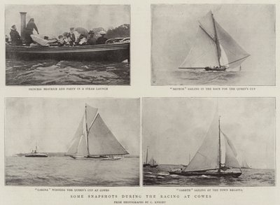 Některé momentky během závodu v Cowes od English Photographer