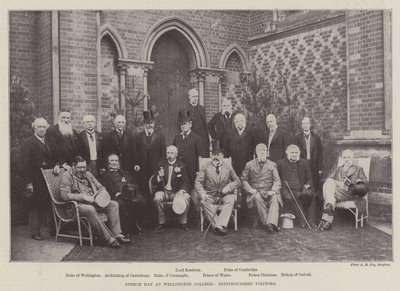 Den projevu na Wellington College, vážení návštěvníci od English Photographer