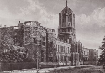 St Aldates Front, Christ Church, Oxford od English Photographer