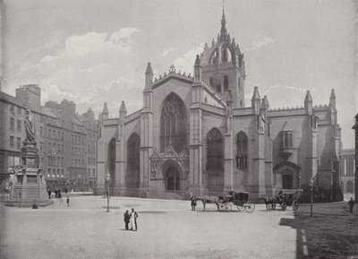 Kostel svatého Jiljí, Edinburgh od English Photographer