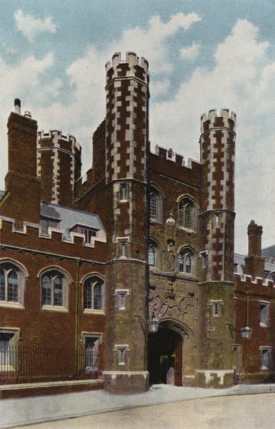 St. Johns College. Vstupní brána od English Photographer
