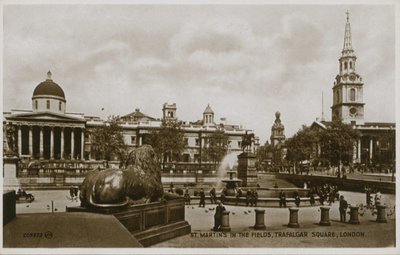 St Martins in the Fields, Trafalgar Square, Londýn od English Photographer