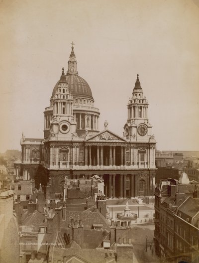 Katedrála St Pauls, Londýn, počátek 20. století od English Photographer