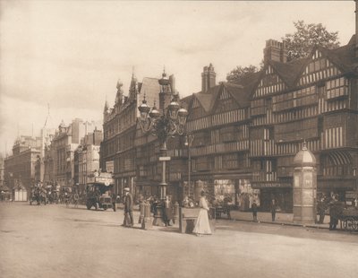 Staple Inn, Holborn, Londýn, počátek 20. století od English Photographer