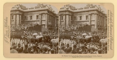 Stereografický tisk diamantového jubilea královny Viktorie od English Photographer