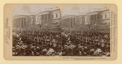 Stereografický tisk diamantového jubilea královny Viktorie od English Photographer
